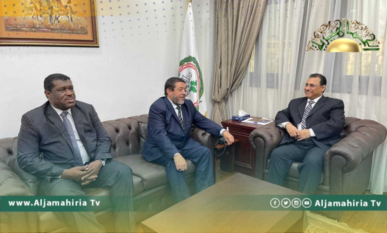 العسومي يؤكد دعم البرلمان العربي لتحقيق الأمن والاستقرار في ليبيا