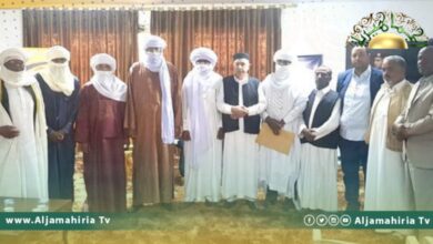 عقيلة صالح يلتقي ممثلين عن قبائل الطوارق.. وبليحق: بحث عدد من القضايا والملفات الخاصة