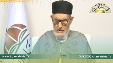 الغرياني لـ الدبيبة: الإمارات تصنيفها شرعًا وقانونا بلد عدو ومحارب لنا ولا يحل إعطائها أرض