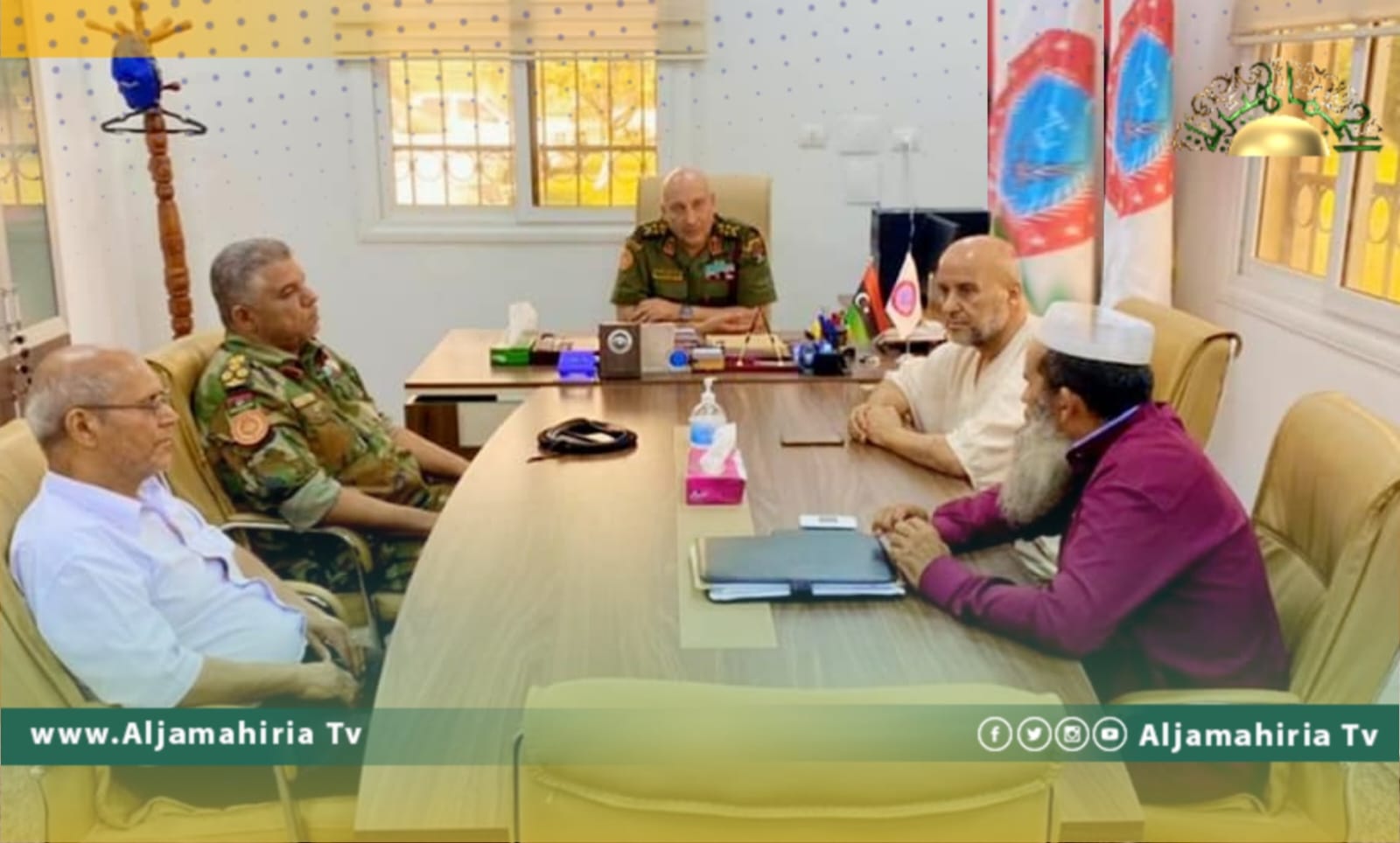 الحداد يؤكد على الاستمرار في رأب الصدع بين أبناء الزاوية