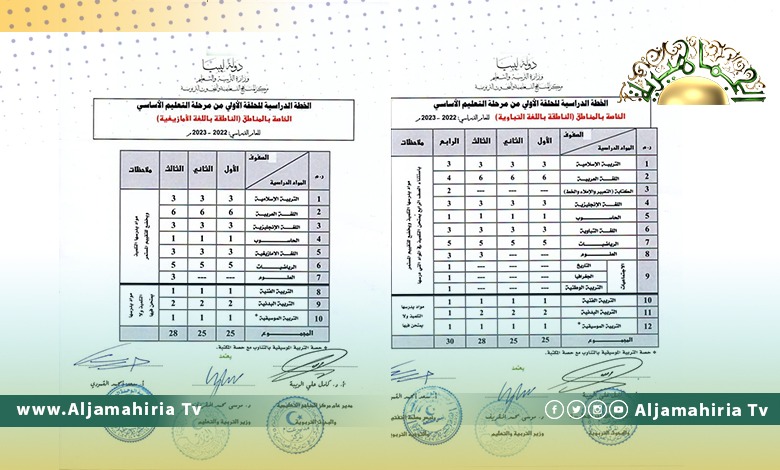 إدراج اللغتين التباوية والأمازيغية ضمن مناهج مرحلة التعليم الأساسي
