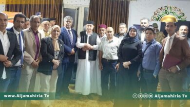 عقيلة صالح يلتقي عدد من ممثلي الكيانات السياسية لبحث سبل إنهاء الأزمة والوصول للاستحقاق الانتخابي
