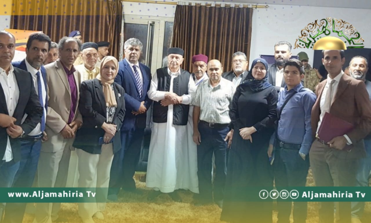 عقيلة صالح يلتقي عدد من ممثلي الكيانات السياسية لبحث سبل إنهاء الأزمة والوصول للاستحقاق الانتخابي