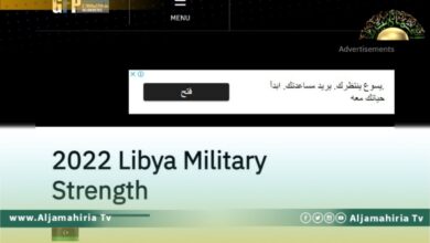 غلوبال فاير بور: حجم الإنفاق العسكري في ليبيا بلغ 3.4 مليار دولار خلال 2022