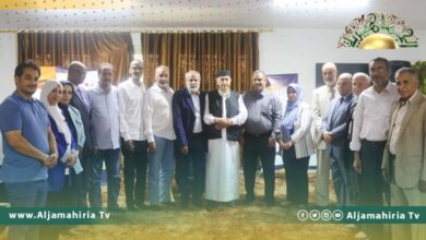 عقيلة صالح يبحث مشاركة الخبراء والاخصائيين الاجتماعيين في مشروع المصالحة الوطنية