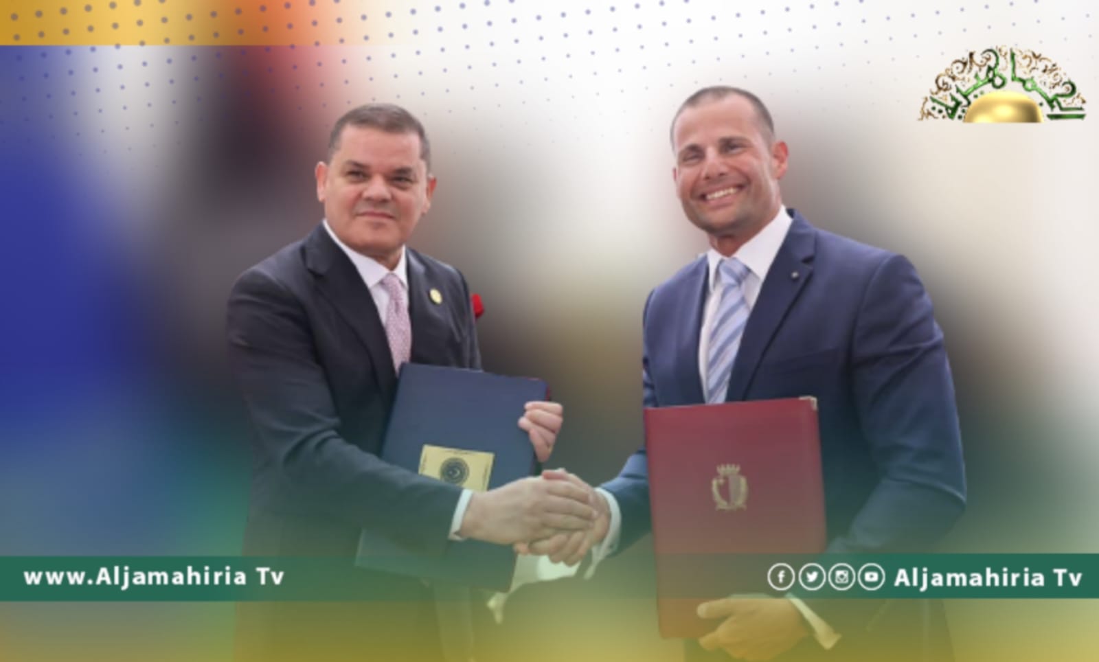 اتفاقيتا تعاون بين الدبيبة ومالطا للربط الكهربائي
