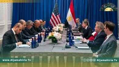 وزراء خارجية مصر وأمريكا وفرنسا وبلجيكا وفنلندا يبحثون تطورات الأزمة الليبية