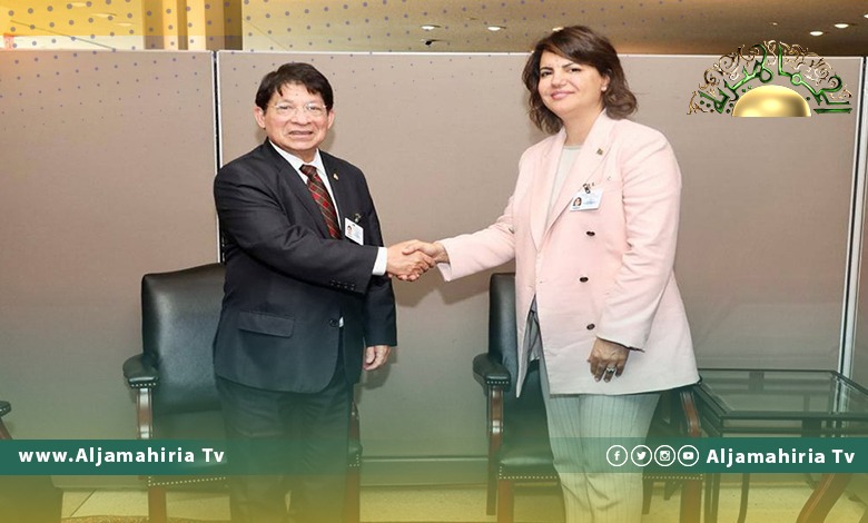 المنقوش تعرب عن استعداد ليبيا للتعاون التجاري مع نيكاراجوا