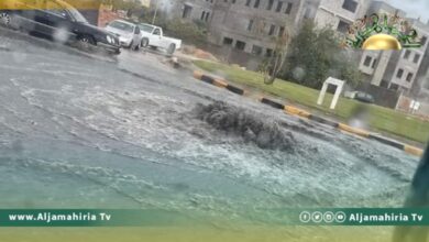 جهاز الإسعاف والطوارئ يرفع درجة الاستعداد بعد توقعات بوصول السيول إلى طرابلس