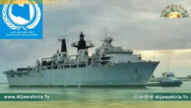 منظمة حقوقية تعتبر زيارة الفرقاطة الإنجليزية تعديا على سيادة الدولة