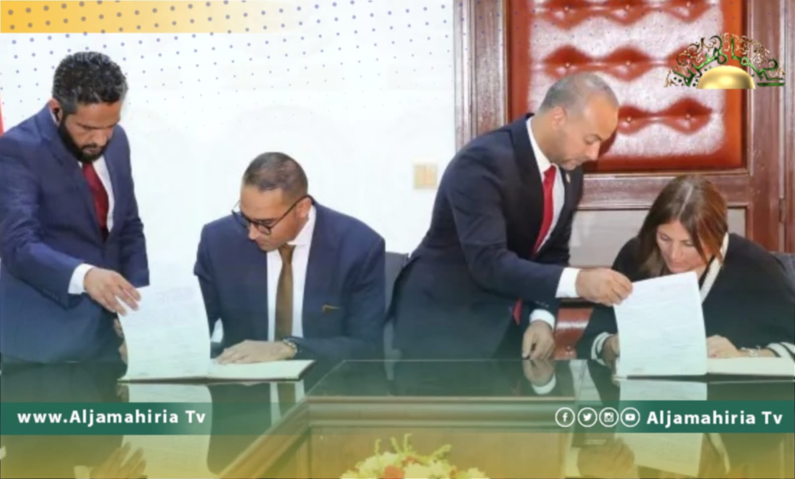 مجلس النواب يوقع مذكرة تفاهم مع المؤسسة الدولية للديمقراطية والانتخابات