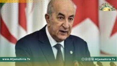 الرئيس الجزائري عبدالمجيد تبون