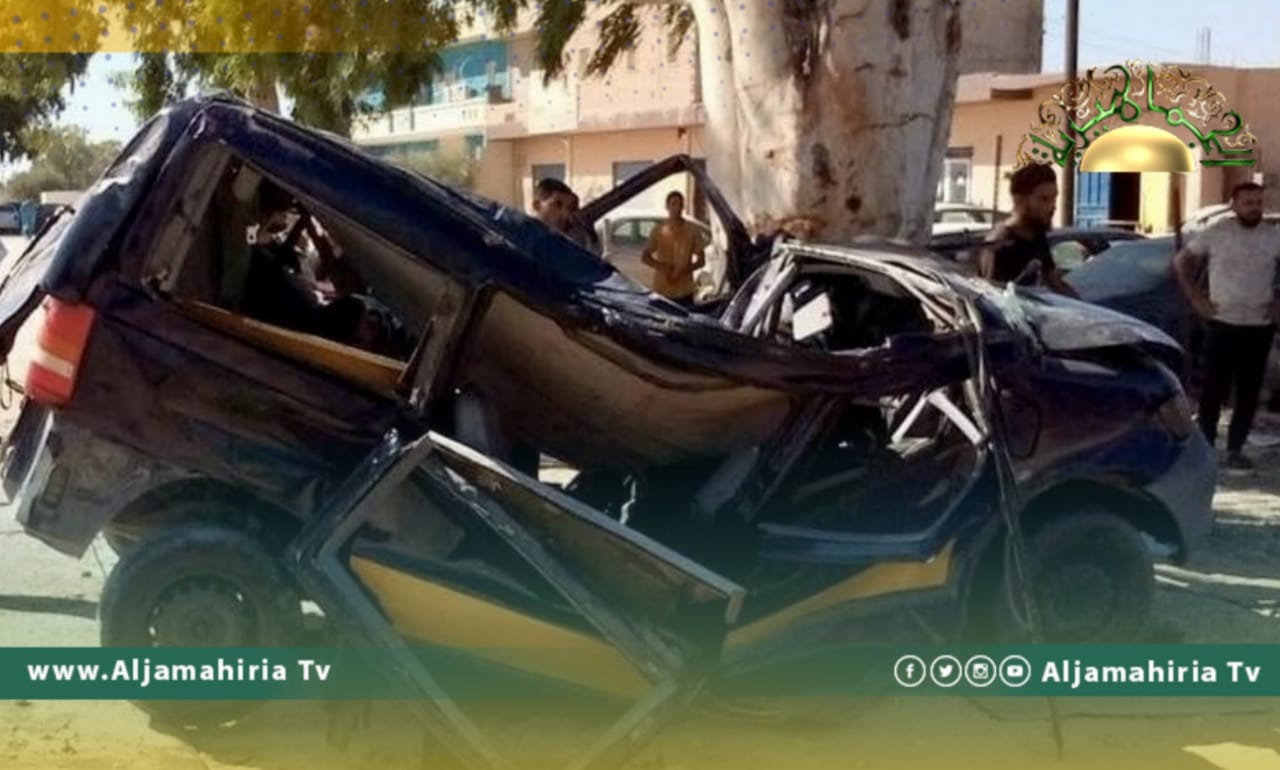 القبض على متورط في حادث مقتل 6 أفراد من عائلة واحدة بطريق ترهونة