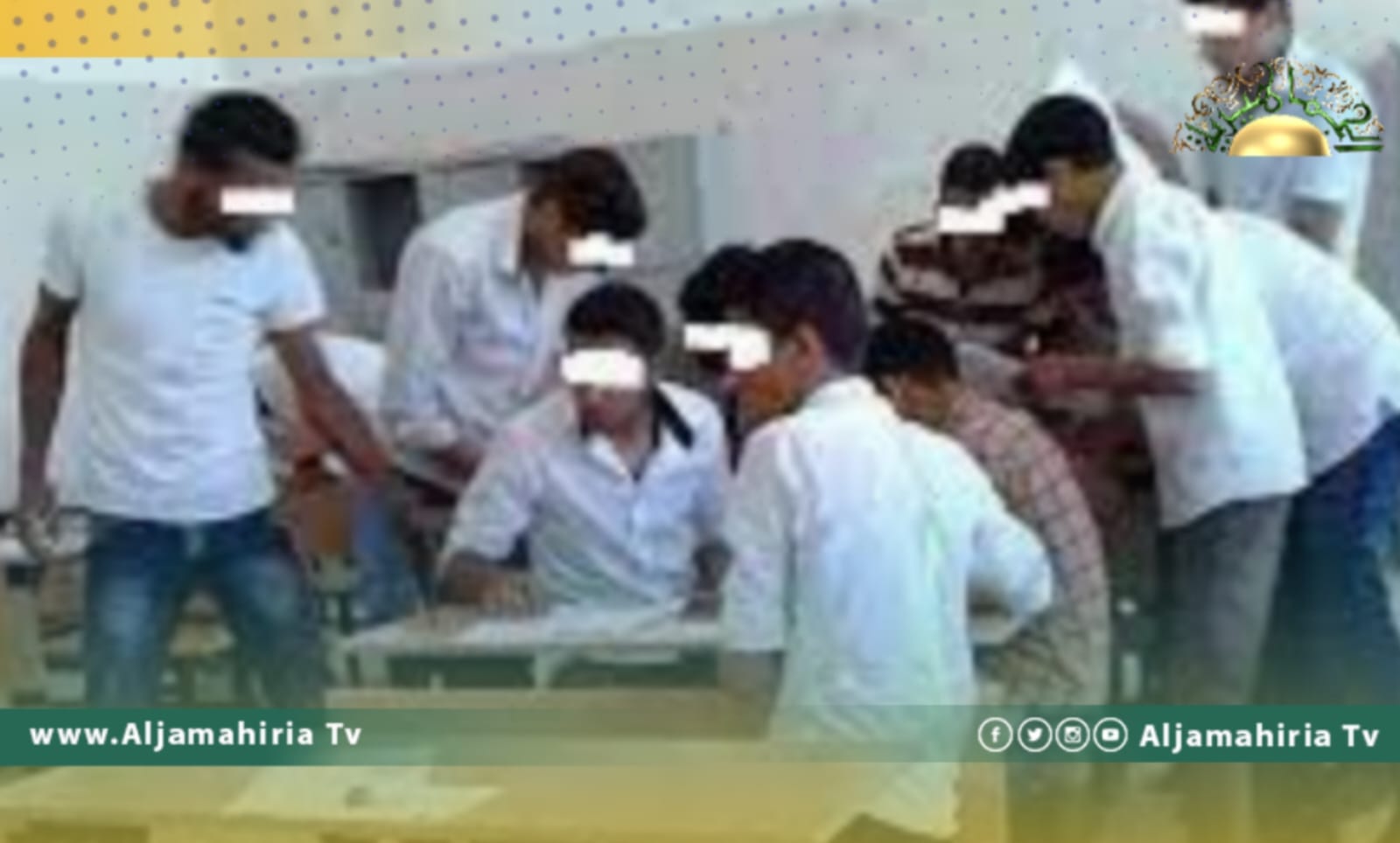 مواطن ليبي يعترف بأن لجنة الامتحانات سمحت بالغش والنقل الجماعي