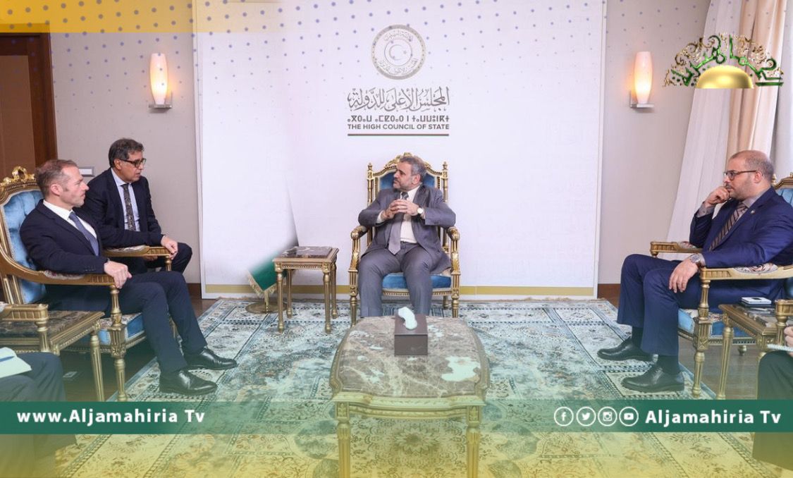 المشري يلتقي بول سولير لبحث سبل استكمال المسار الدستوري لعقد الانتخابات في ليبيا