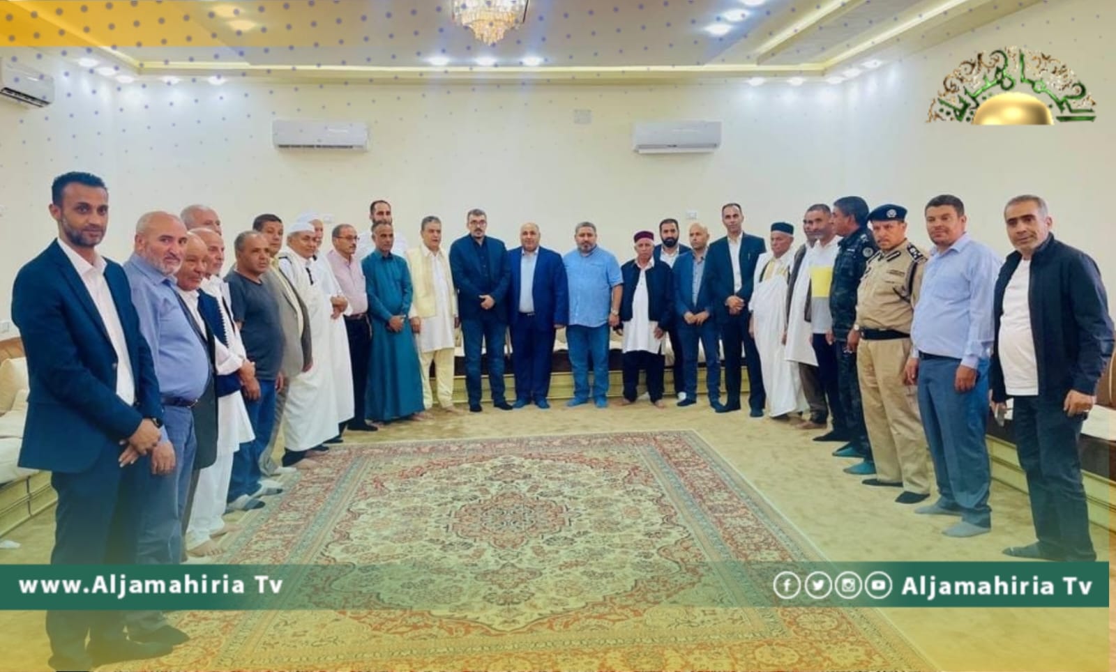 أعيان وحكماء "سواني بن آدم" و"ورشفانة" يؤكدون أهمية إجراء الاستحقاقات الانتخابية