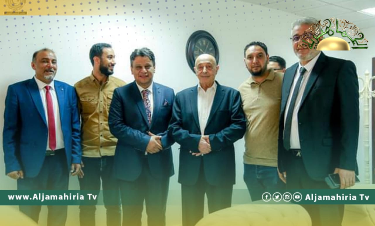 عقيلة صالح يطلع على سير عمل وزارة العدل بالحكومة المرتقبة