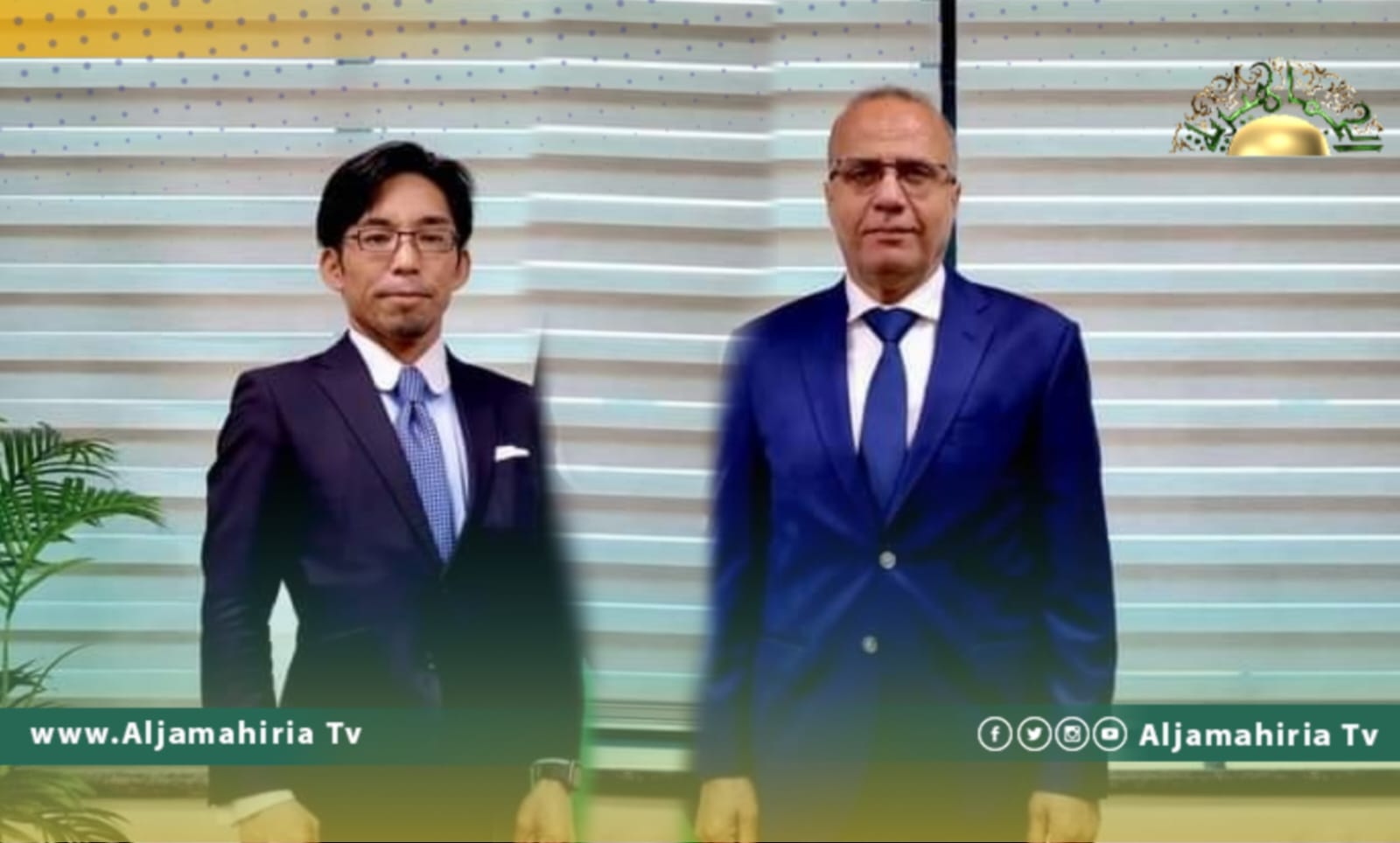 اللافي يبحث مع القائم بالأعمال الياباني تطورات الأوضاع السياسية في ليبيا
