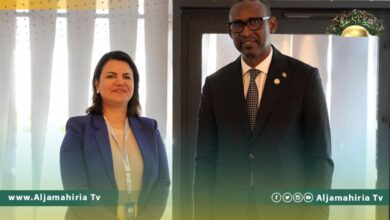 المنقوش تبحث مع نظيرها المالي آلية التعاون في قضايا الهجرة غير الشرعية