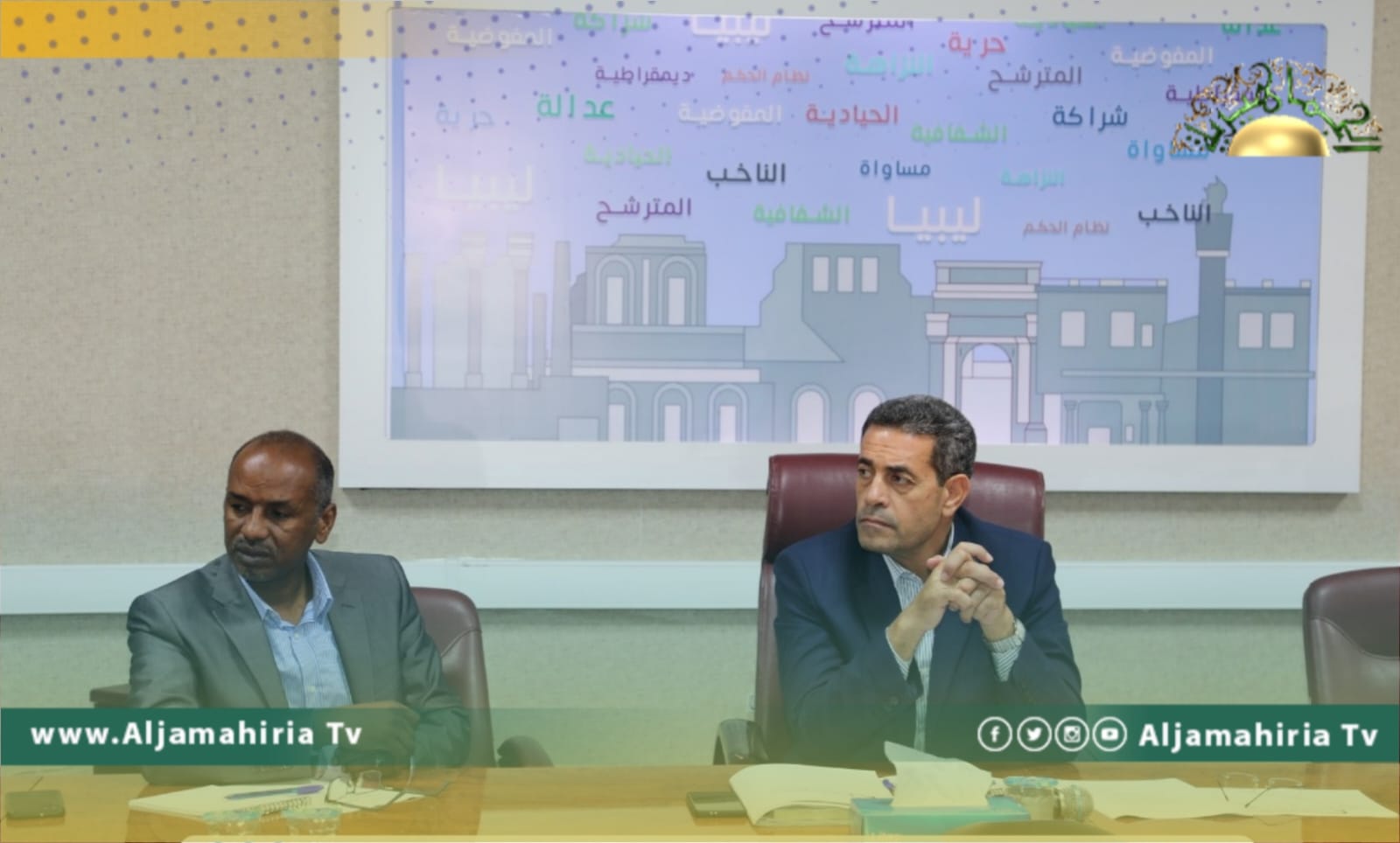 عماد السايح يتابع سير مشروع تطوير آلية توزيع البطاقة التحقق من الناخبين