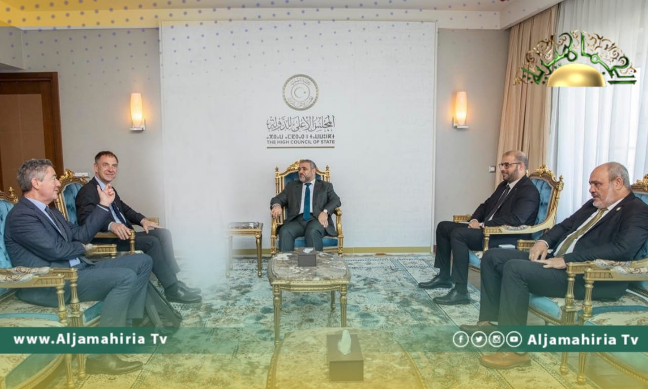 المبعوث الألماني يلتقي المشري لبحث العقبات التي تواجه الاستحقاق الانتخابي