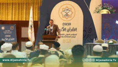 الدبيبة يشارك في المؤتمر الدولي لرسم وضبط المصاحف وخطها ومعرضها الفني