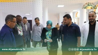 الكيلاني تناقش مع عميد بلدية أبوسليم آلية التنسيق لتسهيل عمل فروع الشؤون الاجتماعية