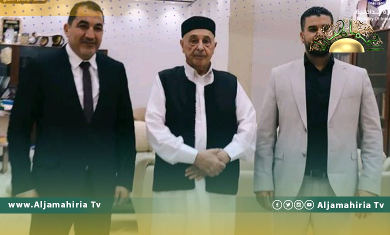 وزير داخلية باشاغا يبحث مع عقيلة صالح الأوضاع الأمنية في البلاد وخطة وزارته للمرحلة القادمة