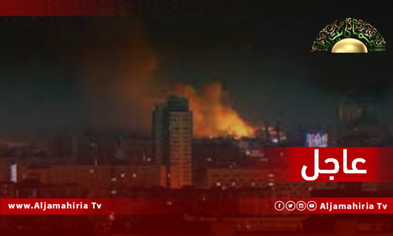 قصف صاروخي فوق كييف