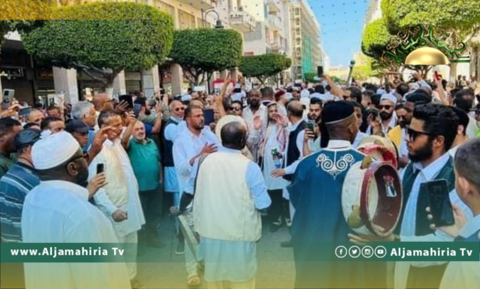 مظاهر الاحتفال بالمولد النبوي تعم شوارع المدن الليبية