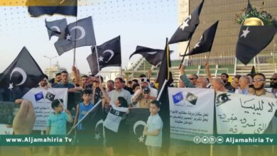 انفصاليون يرفعون أعلام برقة ويطالبون الأمم المتحدة بحق تقرير المصير