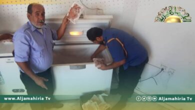 الحرس البلدي بنغازي: ضبط دواجن ولحوم غير صالحة للاستهلاك الآدمي في حي السلام