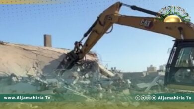 الخدمات العامة طرابلس تقوم ببدء توسعة الطريق الدائري الثالث في صلاح الدين والهضبة بعد توقف 12 عاما