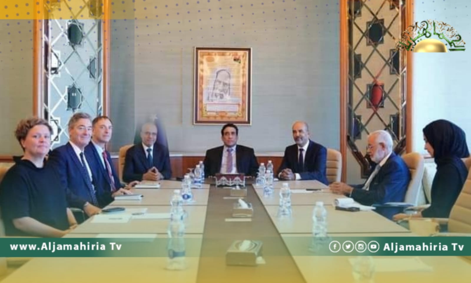 المنفي يبحث مع الخارجية الألمانية الخروج من الانسداد السياسي والوصول إلى الانتخابات