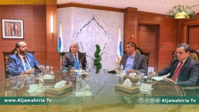 باشاغا يجتمع مع نوابه بمقر رئاسة الوزراء ببنغازي