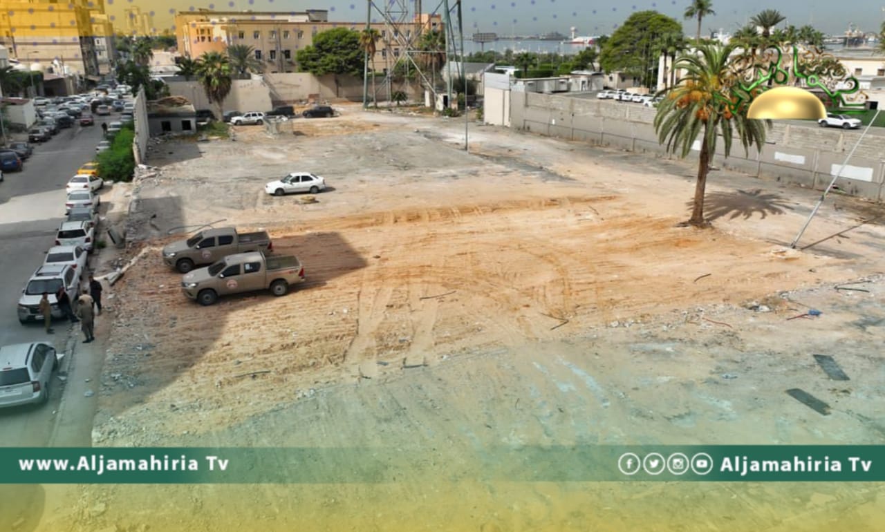 جهاز الردع: تحويل مقر تشكيل مسلح في وسط طرابلس إلى موقف سيارات