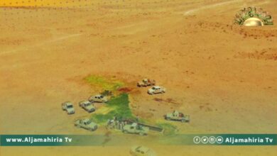 إصابة أحد عناصر اللواء 444 قتال أثناء اشتباك مع عصابة مهربين