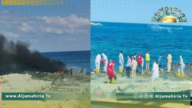 قتل 15 مهاجرا وحرق جثثهم في صبراته بسبب شجار بين اثنين من مهربي البشر