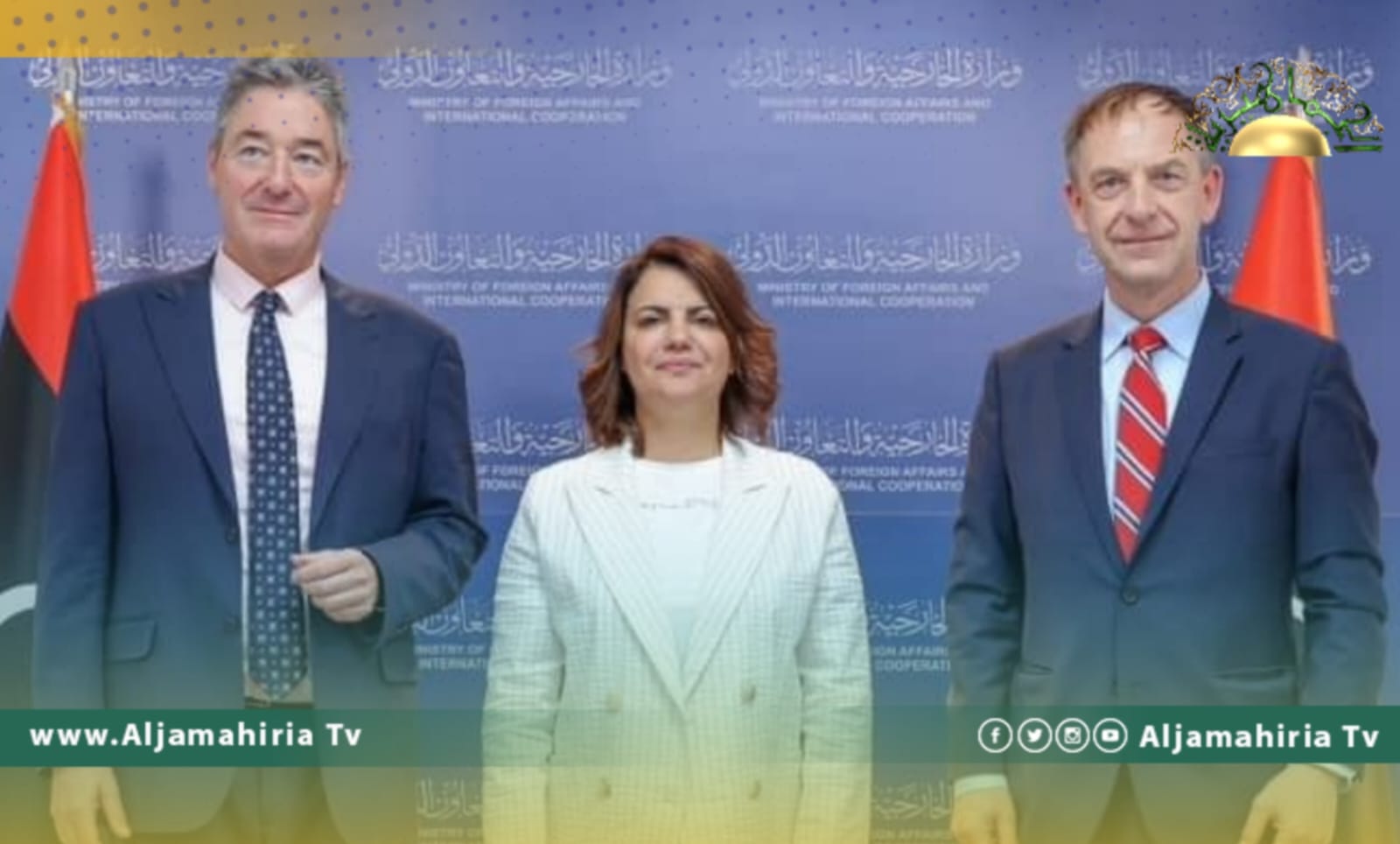 المنقوش تناقش مع المبعوث الألماني خطة الحكومة للتمهيد للانتخابات وفق خارطة طريق واضحة