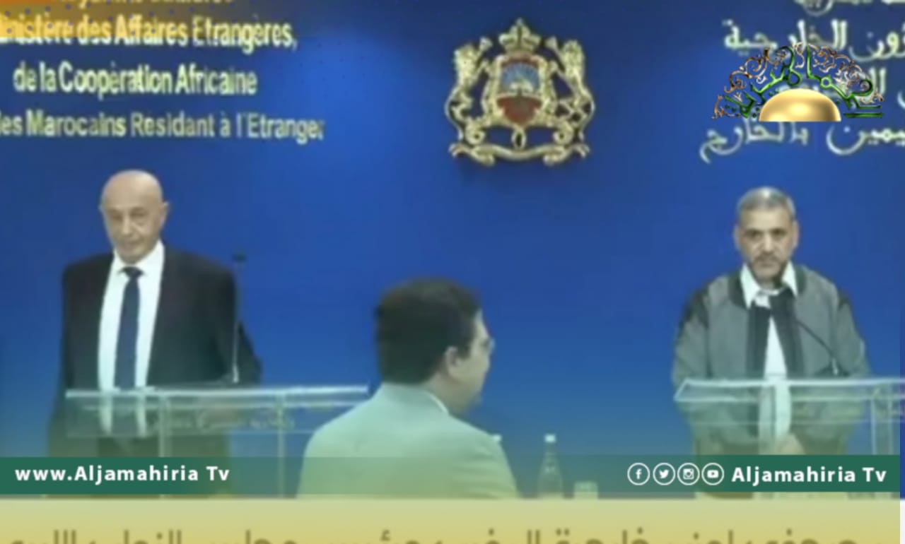 مجلس الدولة الإخواني يكشف تفاصيل لقاء رئيسه خالد المشري وعقيلة صالح في المغرب