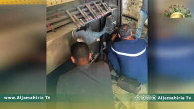 شركة الكهرباء: إجراء صيانة واسعة لمكونات شبكة التوزيع جنوب مصراتة