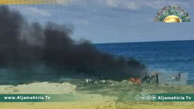 القبض على أحد المتهمين في حرق قارب المهاجرين بصبراتة