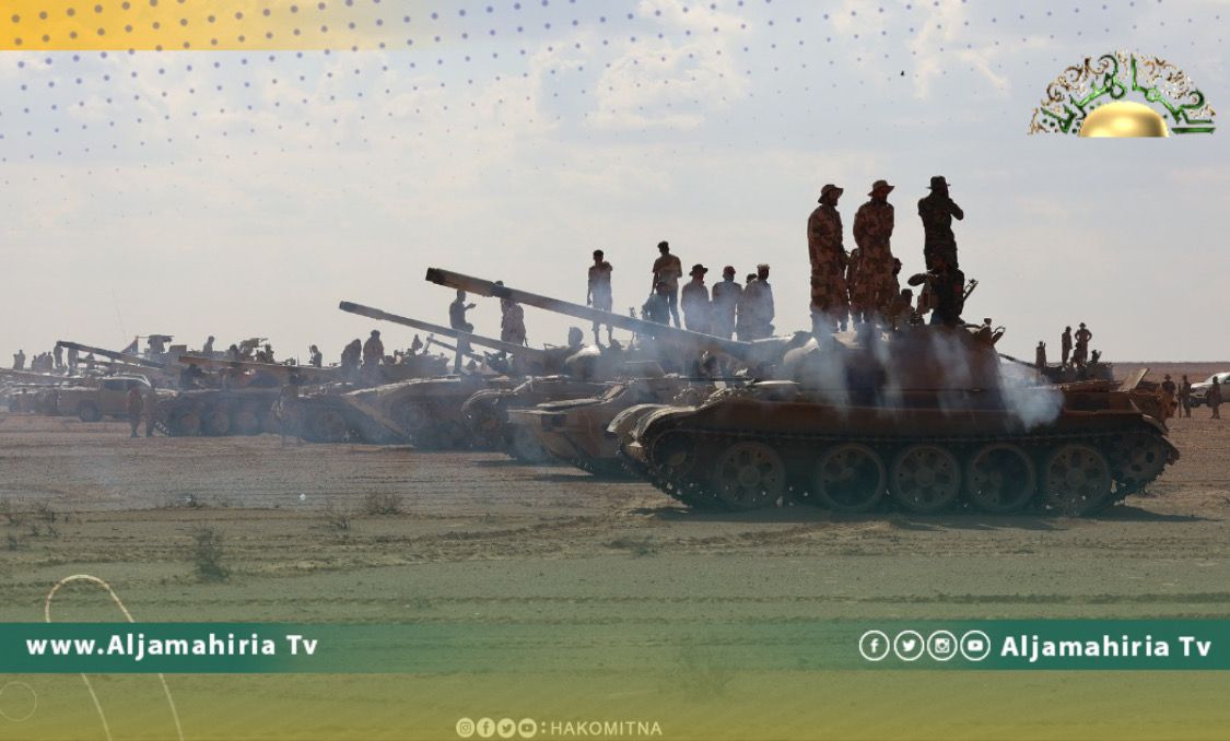 الدبيبة يشرف على التمرين التعبوي "إعصار 1" الذي ينفذه اللواء 53 مشاة مستقل