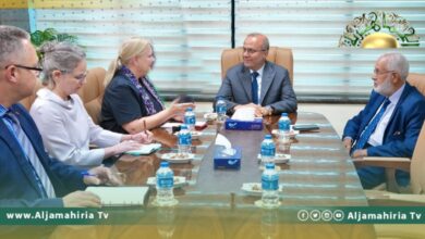 اللافي يناقش مع سفيرة كندا سبل الوصول لانتخابات نزيهة وفق إطار قانوني توافقي