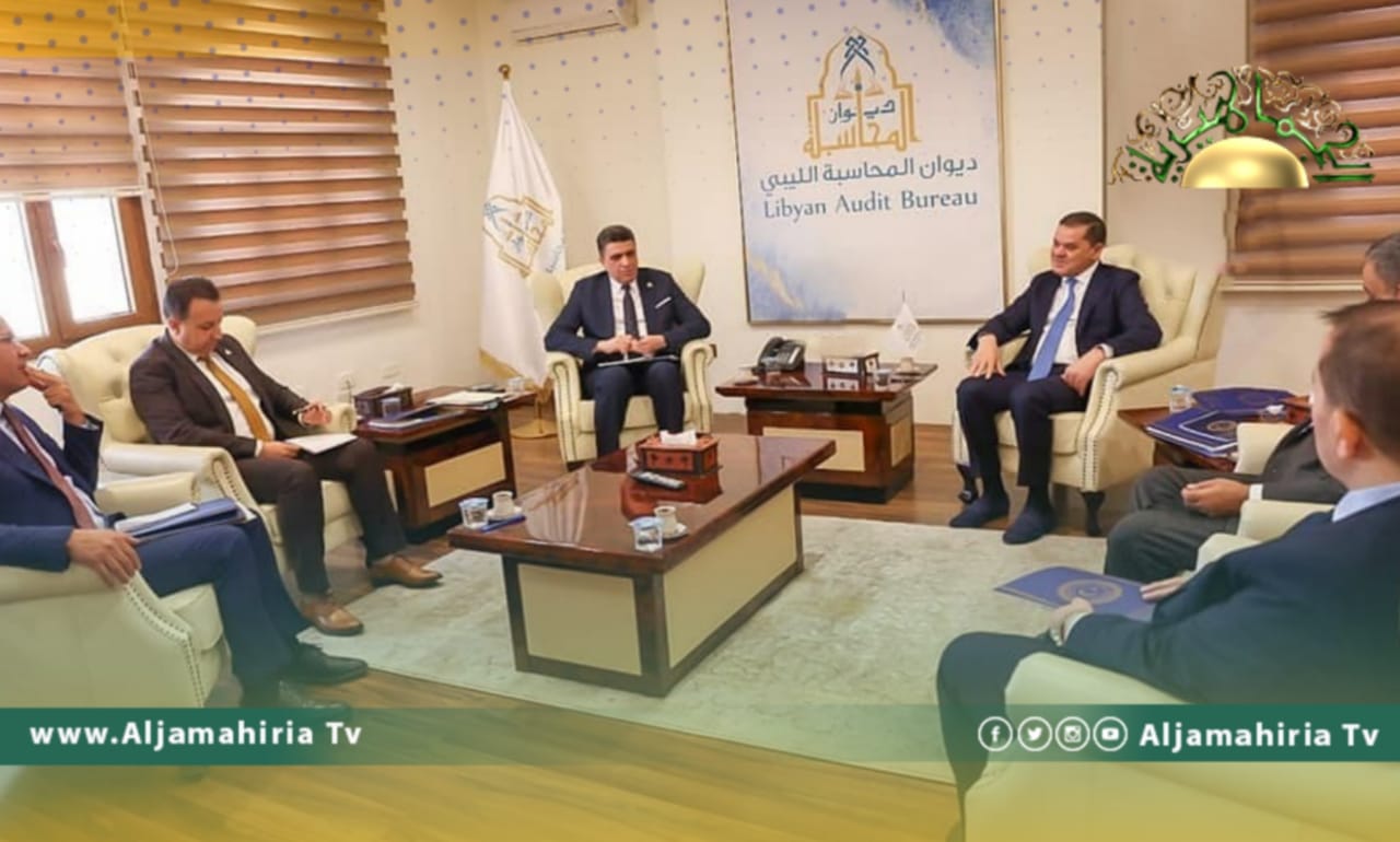 الدبيبة وشكشك يناقشان الإنفاق الحكومي وآلية متابعة إجراءات زيادة الإفصاح والشفافية