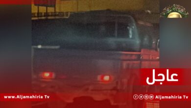 عاجل / مصادر ميدانية: تجمع سيارات مسلحة تابعة لما يسمى اللواء 111 بإمرة عبدالسلام الزوبي بمنطقة كوبري السواني