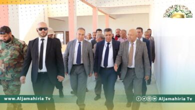 موسى المقريف يفتتح مدرستي "السبيخة" و"رقدالين الغربية" للتعليم الأساسي