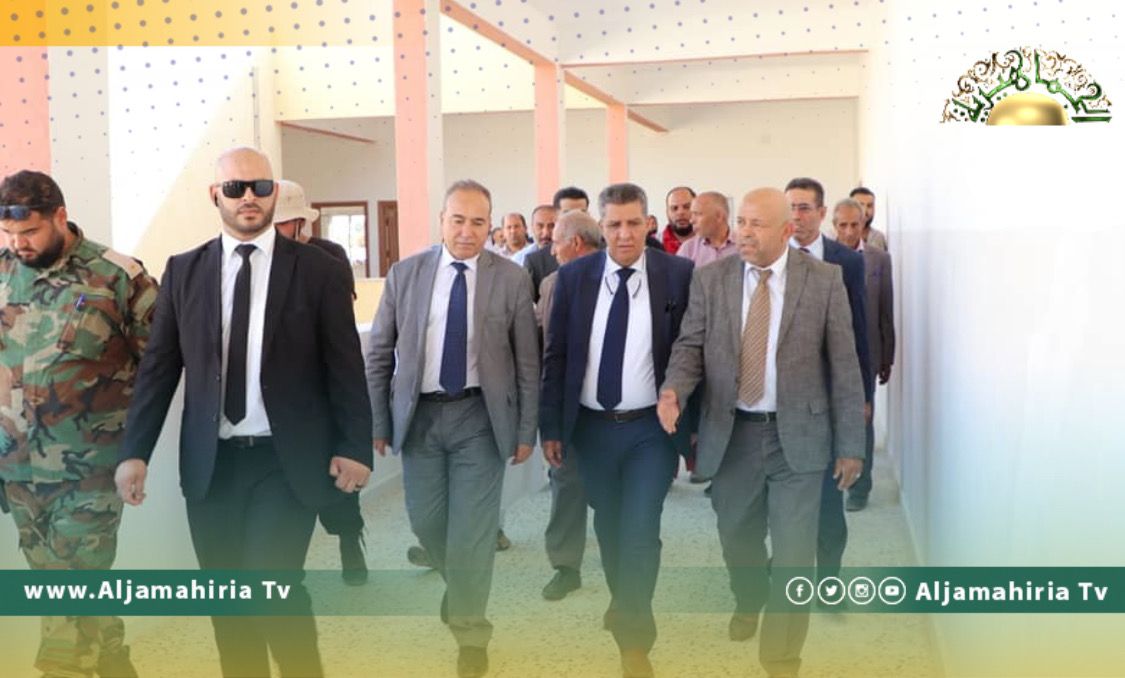 موسى المقريف يفتتح مدرستي "السبيخة" و"رقدالين الغربية" للتعليم الأساسي