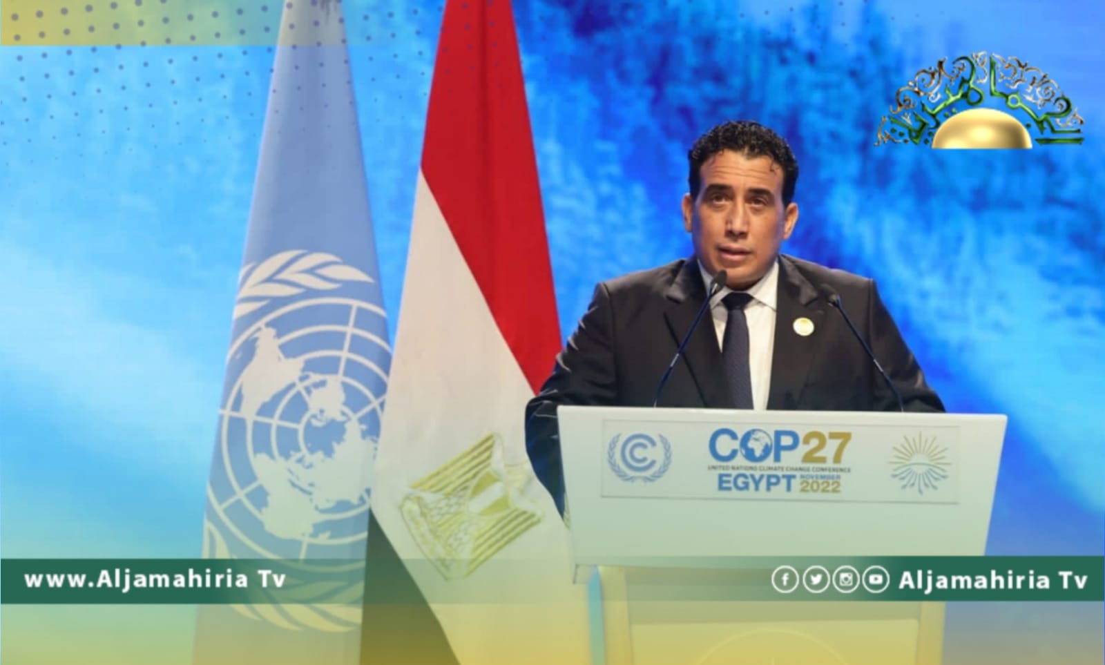 المنفي يحذر: ليبيا من أكثر الدول حساسية للتغيرات المناخية وهو ما ينذر بموجات جفاف حادة