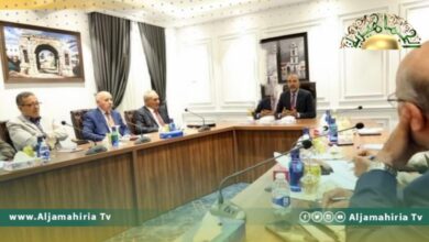 الكوني يبحث مع تكتلات وكيانات سياسية آليات حل أزمة الانسداد للوصول إلى الانتخابات